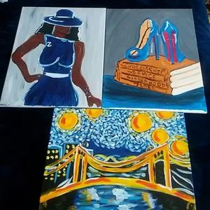 3 Paintings